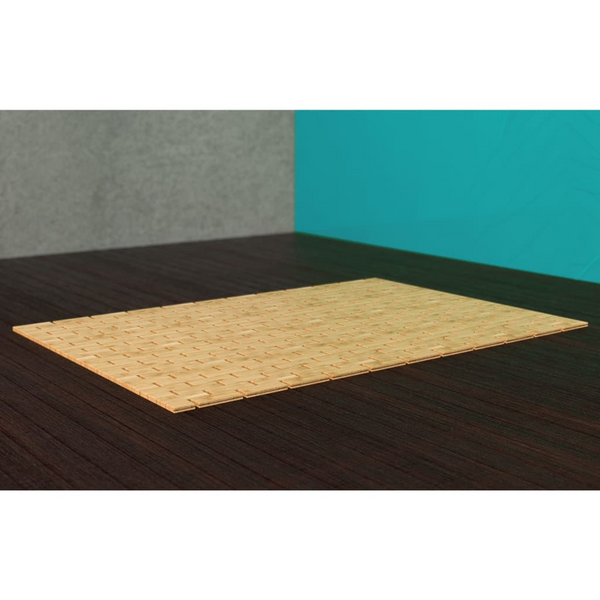 EISLBamboo Bath Mat 50x70 cm - Stylish and Durable | Waterproof and Non-slip - Premium  from Home Treasures - Just £45.99! Shop now at Home Treasures