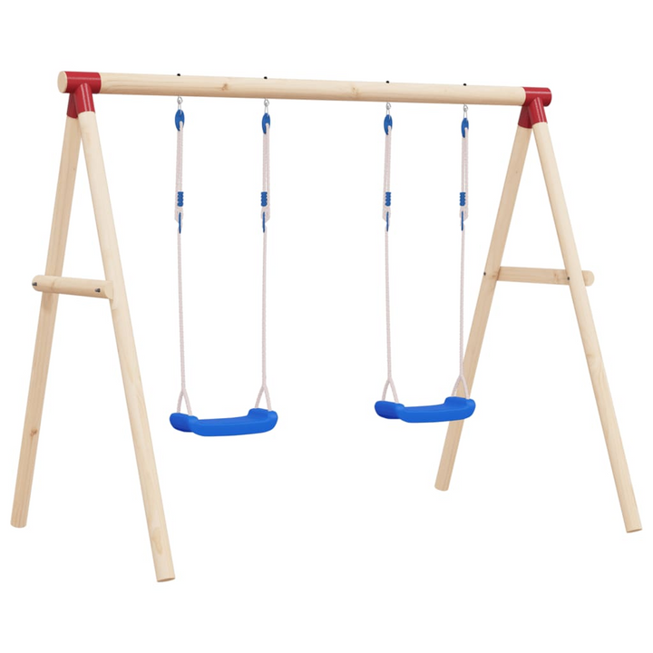 Blue Swing Seats with Adjustable Ropes - Set of 2, 37x15 cm, Durable Polyethylene - Premium  from Home Treasures - Just £59.99! Shop now at Home Treasures