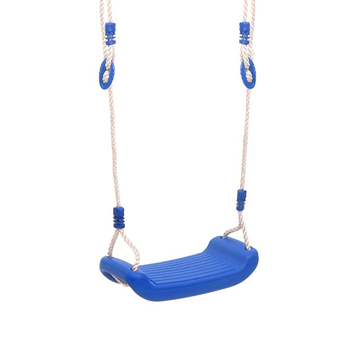 Blue Swing Seats with Adjustable Ropes - Set of 2, 37x15 cm, Durable Polyethylene - Premium  from Home Treasures - Just £59.99! Shop now at Home Treasures