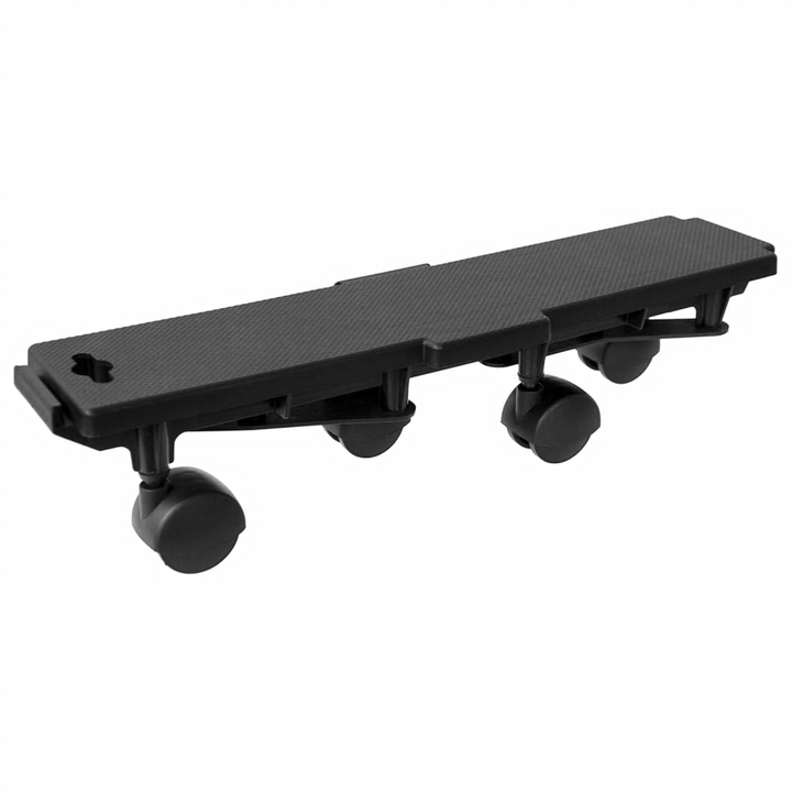 Heavy-Duty Moving Dollies with 4 Wheels - Set of 4, Black Polypropylene, 170 kg Capacity - Premium  from Home Treasures - Just £42.99! Shop now at Home Treasures