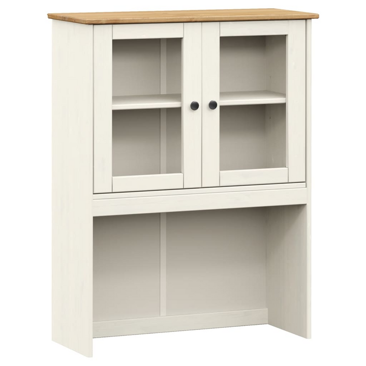 VIGO Highboard in White - 78x40x175 cm Solid Pine Wood, Elegant Storage Solution - Premium  from Home Treasures - Just £315.99! Shop now at Home Treasures