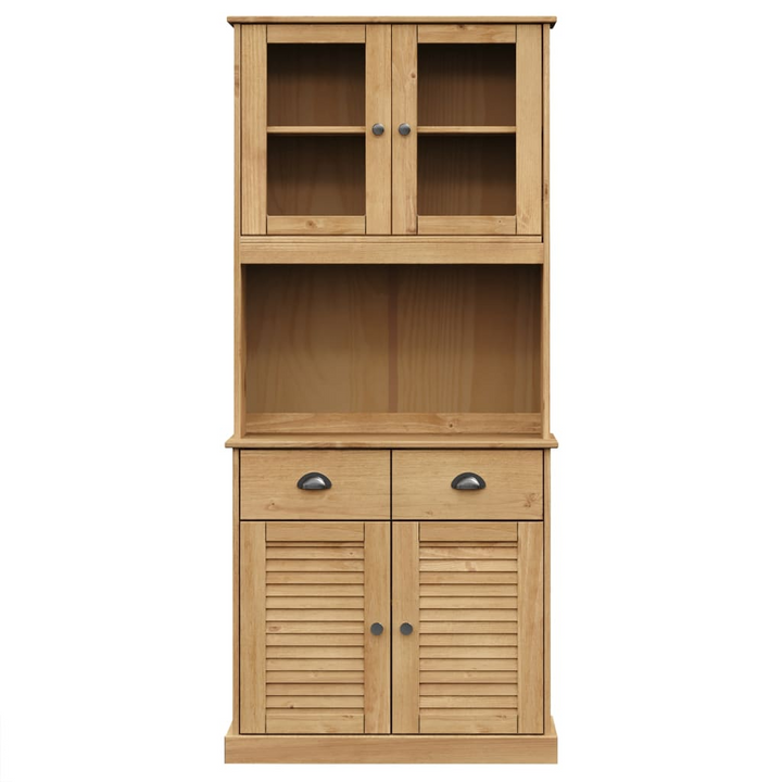 VIGO Highboard 78x40x175 cm | Elegant Rustic Furniture for Dining Room or Living Room - Premium  from Home Treasures - Just £355.99! Shop now at Home Treasures