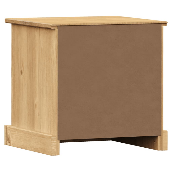 VIGO Bedside Cabinet - Solid Pine Wood Nightstand - 42x35x42 cm - Stylish & Durable with Ample Storage Space - Premium  from Home Treasures - Just £76.99! Shop now at Home Treasures