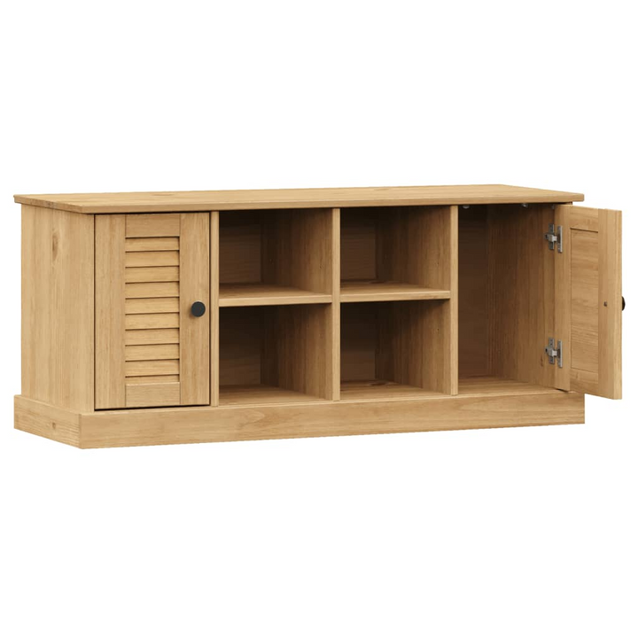 VIGO Shoe Bench – Solid Pine Wood, Rustic Storage Solution, 106x35x45 cm – Perfect Entryway Organizer - Premium  from Home Treasures - Just £159.99! Shop now at Home Treasures