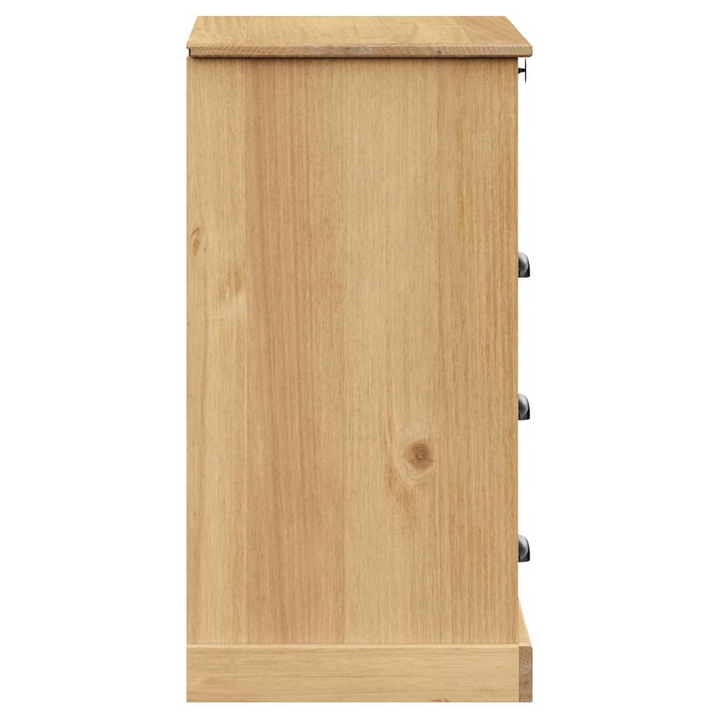 VIGO Chest of Drawers - Solid Pine Wood, Spacious Storage, 80x40x76 cm - Rustic Elegance for Your Home - Premium  from Home Treasures - Just £161.99! Shop now at Home Treasures