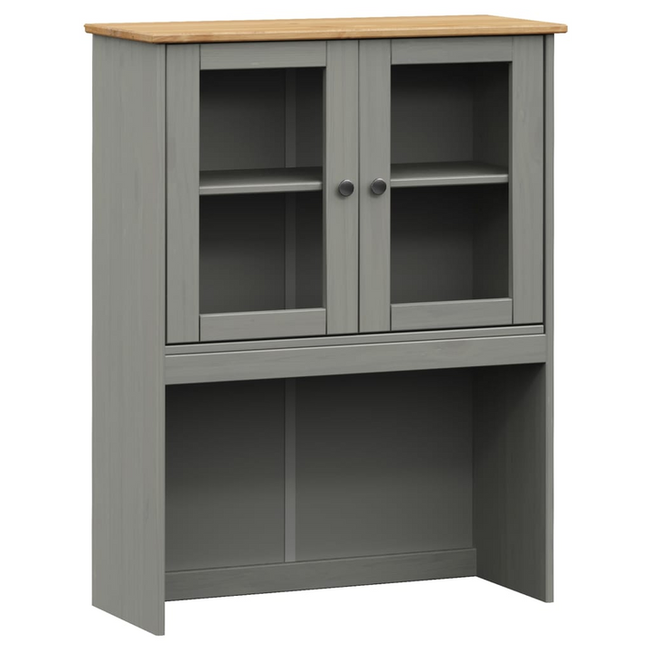 VIGO Highboard Top in Grey – Solid Pine Wood, 78x30x100 cm – Stylish & Durable Storage Solution - Premium  from Home Treasures - Just £140.99! Shop now at Home Treasures