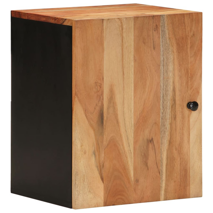 Solid Acacia Wood Bathroom Wall Cabinet, 38x33x48 cm - Space-Saving Storage Solution - Premium  from Home Treasures - Just £79.99! Shop now at Home Treasures