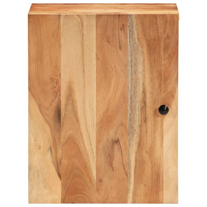 Solid Acacia Wood Bathroom Wall Cabinet, 38x33x48 cm - Space-Saving Storage Solution - Premium  from Home Treasures - Just £79.99! Shop now at Home Treasures