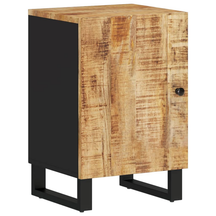 Solid Mango Wood Bathroom Cabinet - 38x33x58 cm, Rustic Storage Solution - Premium  from Home Treasures - Just £70.99! Shop now at Home Treasures