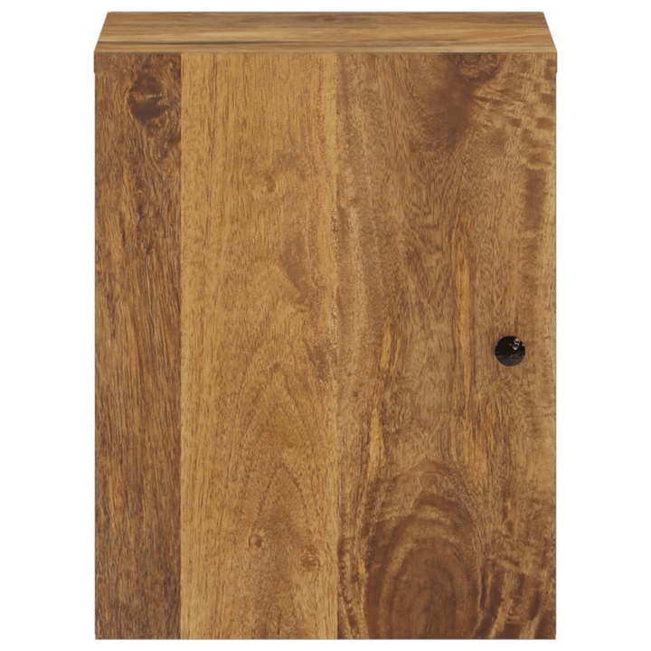 Solid Mango Wood Bathroom Wall Cabinet - 38x33x48 cm | Elegant & Space-Saving Storage Solution - Premium  from Home Treasures - Just £53.99! Shop now at Home Treasures