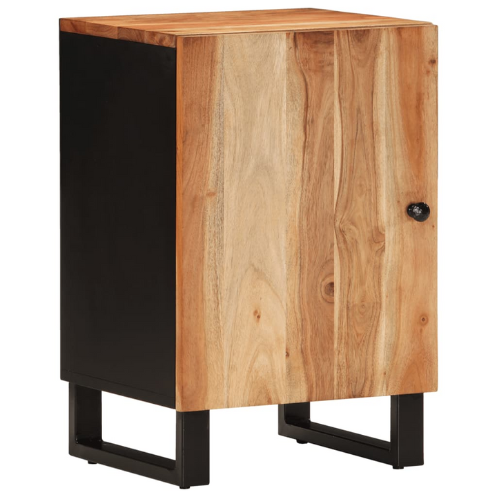 Solid Wood Acacia Bathroom Cabinet - 38x33x58 cm | Stylish & Durable Storage Solution - Premium  from Home Treasures - Just £77.99! Shop now at Home Treasures