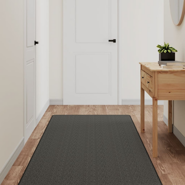 Durable & Stylish Sisal Look Carpet Runner in Anthracite 80x250 cm | Perfect for Home & Office - Premium  from Home Treasures - Just £73.99! Shop now at Home Treasures