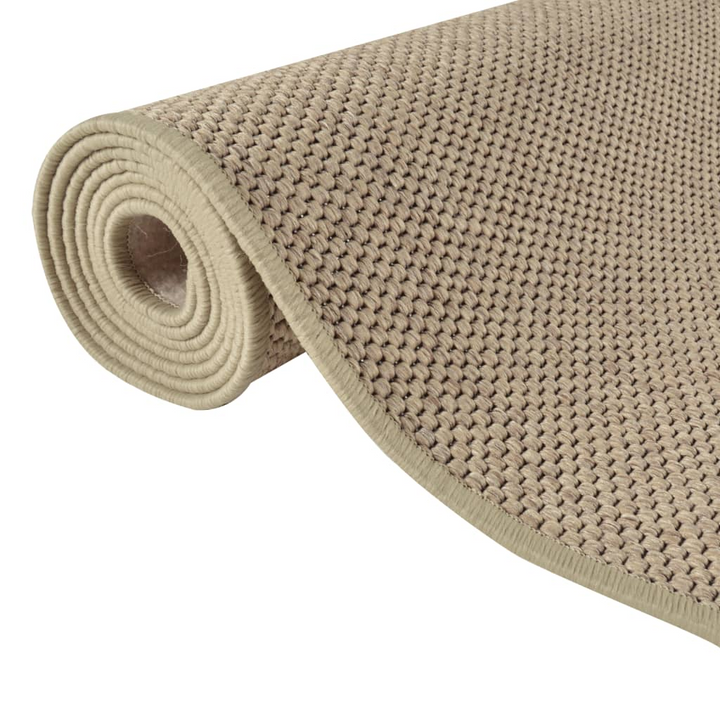 Elegant and Practical Carpet Runner Sisal Look Sand 80x300 cm – Perfect for Any Room - Premium  from Home Treasures - Just £85.99! Shop now at Home Treasures