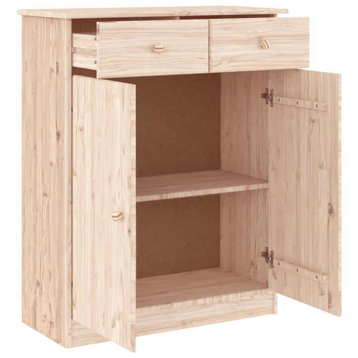 ALTA Solid Wood Pine Shoe Cabinet 77x35x96 cm – Stylish & Sturdy Shoe Storage Solution - Premium  from Home Treasures - Just £137.99! Shop now at Home Treasures