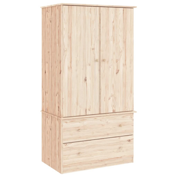 ALTA Wardrobe 90x55x170 cm | Solid Pine Wood | Stylish & Durable Storage Solution - Premium  from Home Treasures - Just £406.99! Shop now at Home Treasures