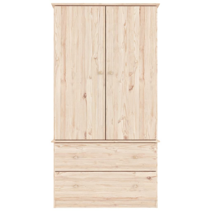 ALTA Wardrobe 90x55x170 cm | Solid Pine Wood | Stylish & Durable Storage Solution - Premium  from Home Treasures - Just £406.99! Shop now at Home Treasures