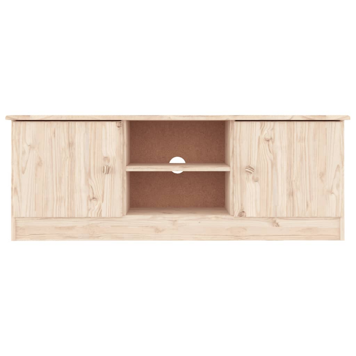 ALTA TV Cabinet - Solid Pine Wood, Ample Storage, Rustic Design - 112x35x41 cm - Premium  from Home Treasures - Just £84.99! Shop now at Home Treasures