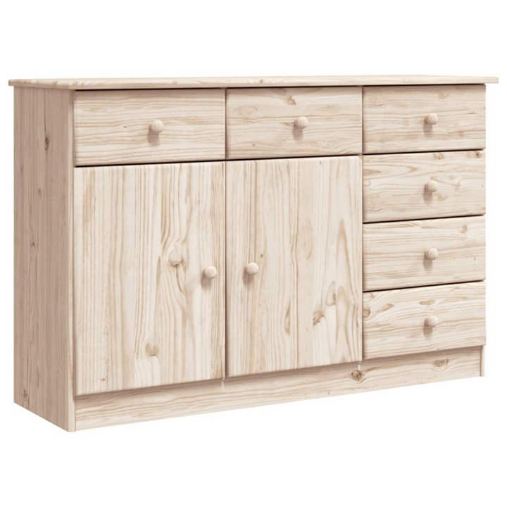 ALTA Sideboard 112x35x73 cm - Solid Pine Wood Storage Cabinet with Rustic Charm - Premium  from Home Treasures - Just £201.99! Shop now at Home Treasures