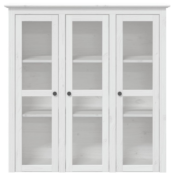 BODO Highboard in White - 115.5x43x200.5 cm | Solid Pine Wood French Style Storage Cabinet - Premium  from Home Treasures - Just £509.99! Shop now at Home Treasures