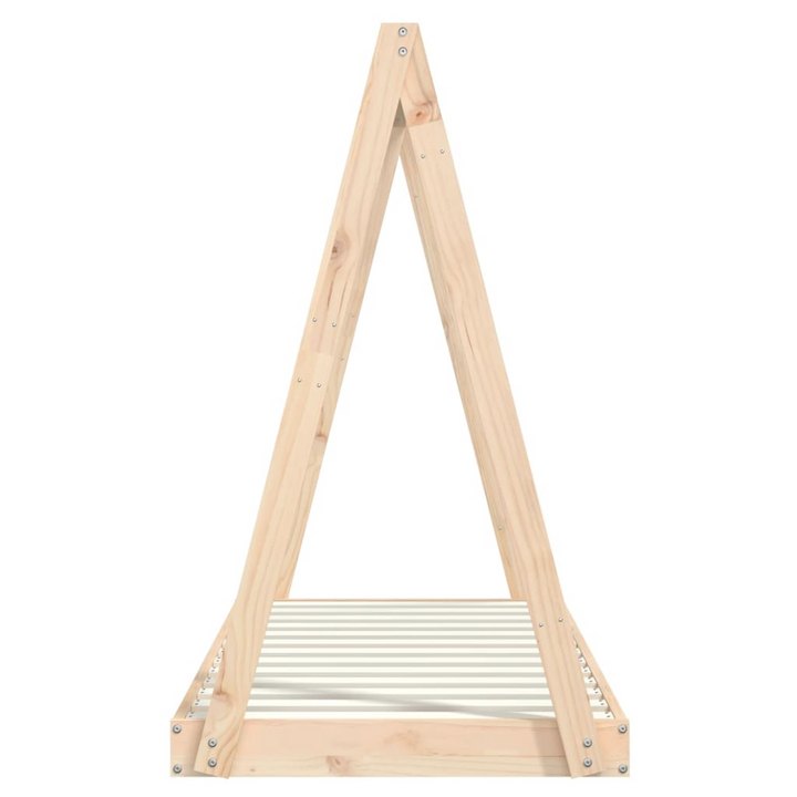 Children's Solid Pine Bed Frame - Tipi Design, 70x140 cm - Premium  from Home Treasures - Just £90.99! Shop now at Home Treasures