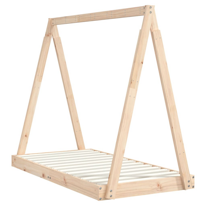 Children's Solid Pine Bed Frame - Tipi Design, 70x140 cm - Premium  from Home Treasures - Just £90.99! Shop now at Home Treasures