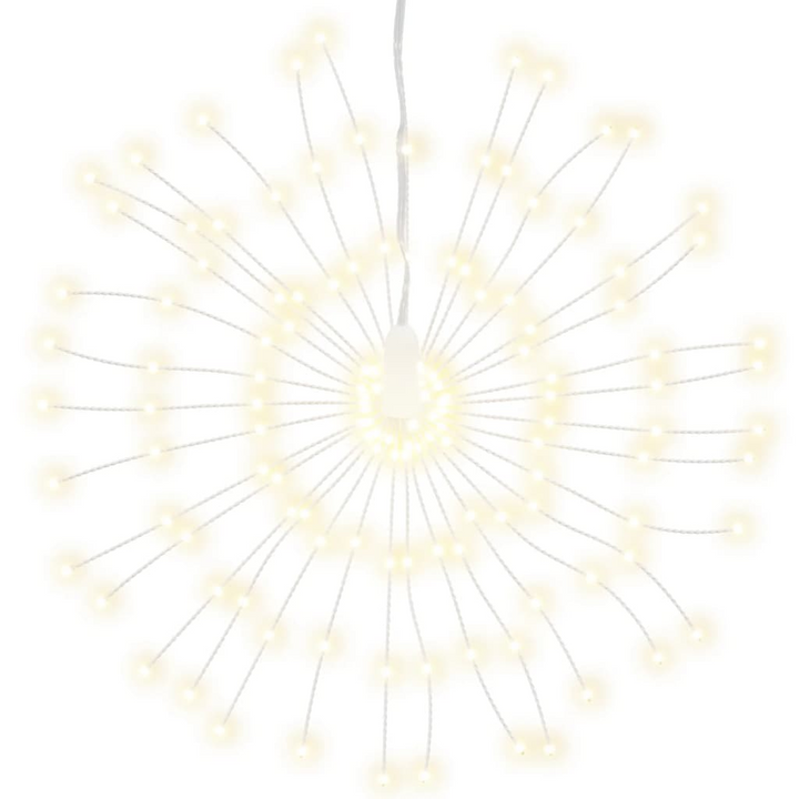 Christmas Starburst Light - 140 LEDs, Warm White, 17 cm - Perfect for Festive Decoration - Premium  from Home Treasures - Just £11.99! Shop now at Home Treasures