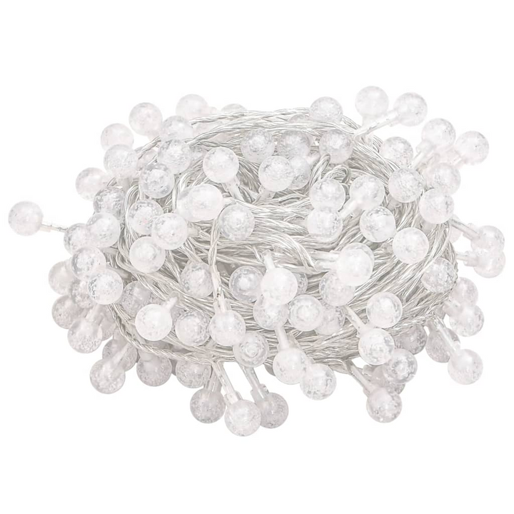 Globe Fairy String Lights with 200 Warm White LEDs & 8 Functions - Perfect for Indoor/Outdoor Decor - Premium  from Home Treasures - Just £29.99! Shop now at Home Treasures