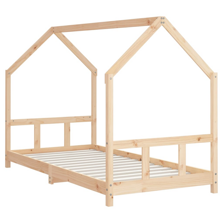 Children's Bed Frame Bed Frame 90x190 cm - Solid Pine Wood, Durable & Fun Design for Children - Premium  from Home Treasures - Just £124.99! Shop now at Home Treasures