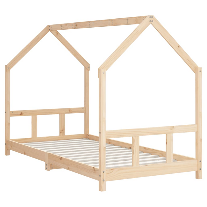 Children's Bed Frame Bed Frame 90x190 cm - Solid Pine Wood, Durable & Fun Design for Children - Premium  from Home Treasures - Just £124.99! Shop now at Home Treasures