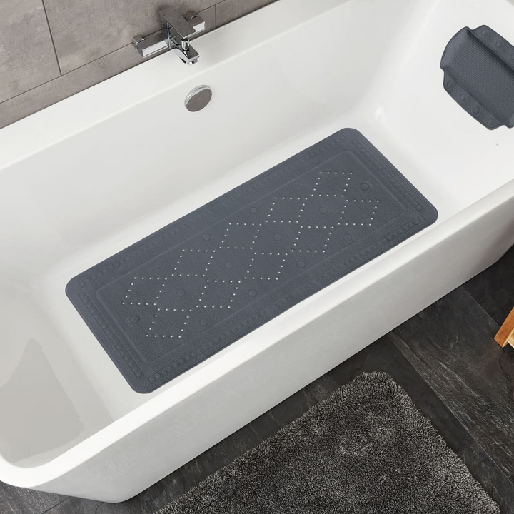 Kleine Wolke Bath Safety Mat Arosa 36x92 cm, Non-Slip, Machine Washable, Anthracite - Premium  from Home Treasures - Just £28.99! Shop now at Home Treasures