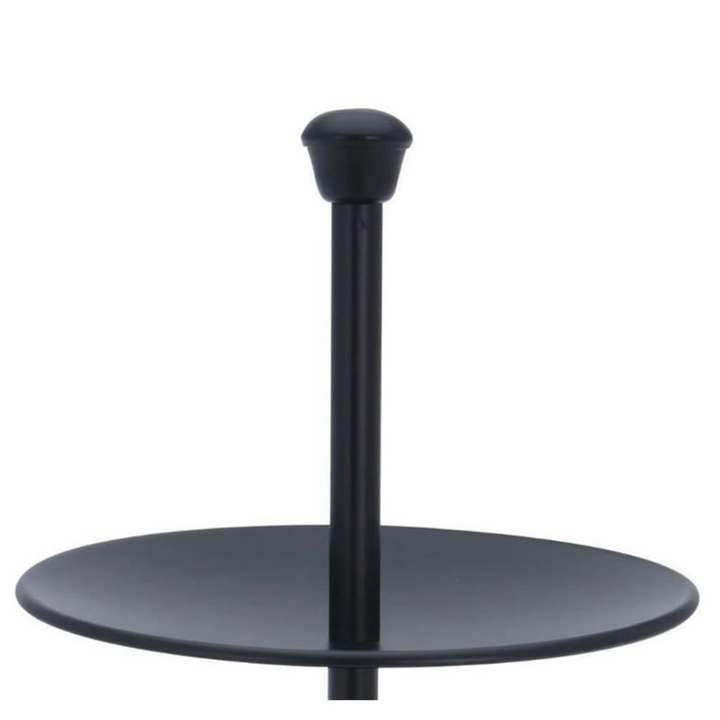 Elegant 3-Tier Serving Stand - Matte Black, 36.5 cm, Perfect for Desserts and Fruits - Premium  from Home Treasures - Just £22.99! Shop now at Home Treasures