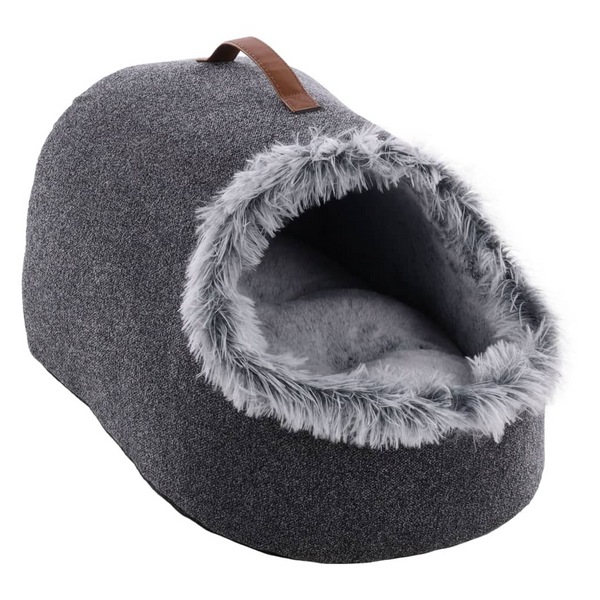 FLAMINGO Cat Cave Pofa 38x52x30 cm in Grey - Comfortable and Stylish Cat Bed - Premium  from Home Treasures - Just £70.99! Shop now at Home Treasures