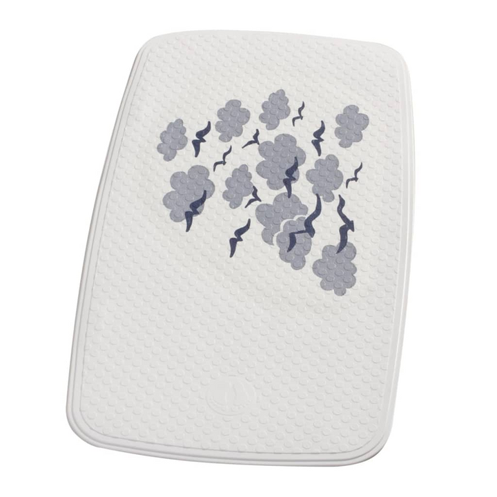 RIDDER Helgoland Bath Mat 38x72 cm - White & Blue | Non-Slip, Eco-Friendly, Easy-to-Clean - Premium  from Home Treasures - Just £36.99! Shop now at Home Treasures