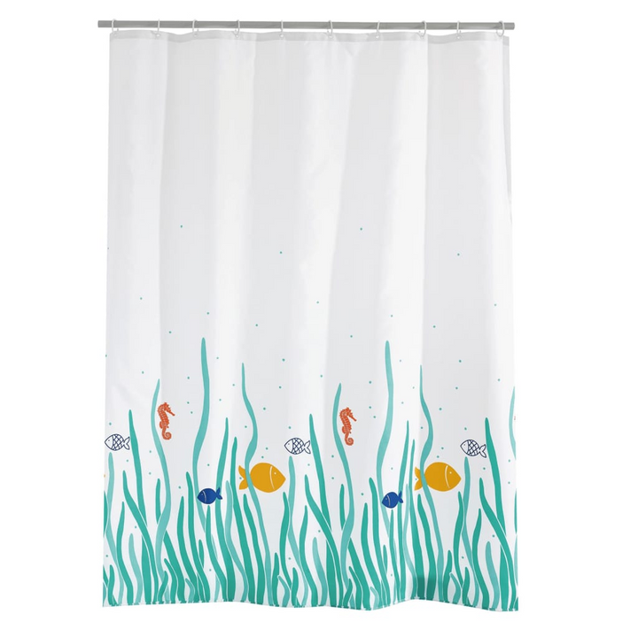 RIDDER Atlantis 180x200 cm Shower Curtain - Water-Repellent, Eco-Friendly Polyester, Durable & Machine Washable - Premium  from Home Treasures - Just £49.99! Shop now at Home Treasures