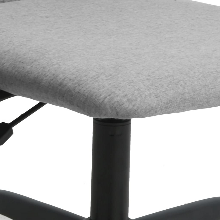 Office Chair Light Grey Fabric - Comfortable & Stylish Seating for Home and Office - Premium  from Home Treasures - Just £73.99! Shop now at Home Treasures