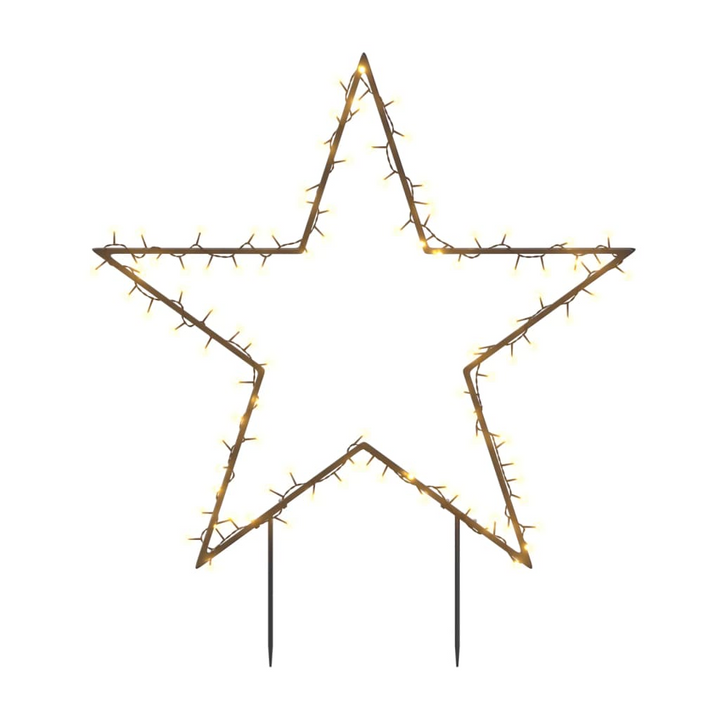 Christmas Light Decoration with Spikes Star 115 LEDs 85 cm - Create a Magical Holiday Atmosphere - Premium  from Home Treasures - Just £86.99! Shop now at Home Treasures