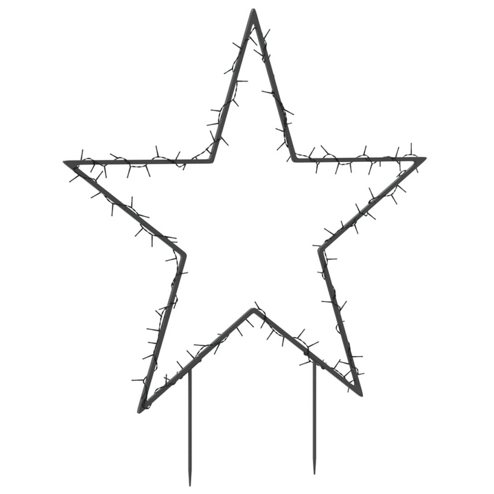 Christmas Light Decoration with Spikes Star 115 LEDs 85 cm - Create a Magical Holiday Atmosphere - Premium  from Home Treasures - Just £86.99! Shop now at Home Treasures