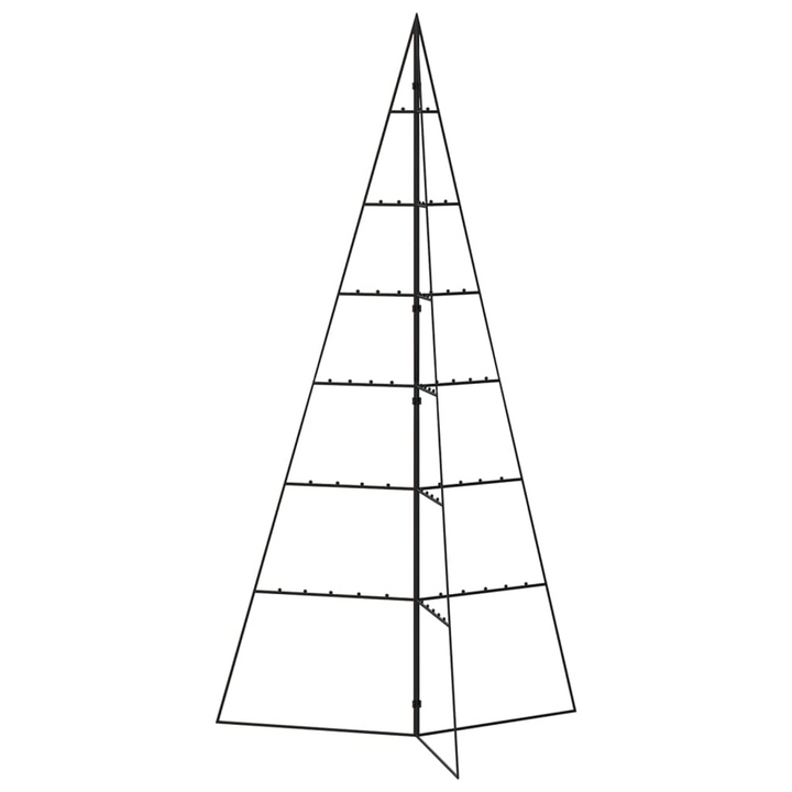 Metal Christmas Tree - Modern Black DIY Decoration for Home & Sheltered Areas - Premium  from Home Treasures - Just £55.99! Shop now at Home Treasures