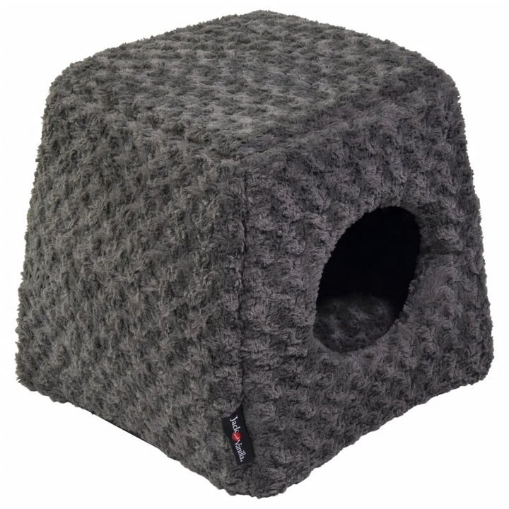 Jack and Vanilla Pet Cave Softy S - Rosette Grey | Cozy Cat Bed - Premium  from Home Treasures - Just £63.99! Shop now at Home Treasures