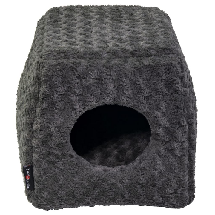 Jack and Vanilla Pet Cave Softy S - Rosette Grey | Cozy Cat Bed - Premium  from Home Treasures - Just £63.99! Shop now at Home Treasures