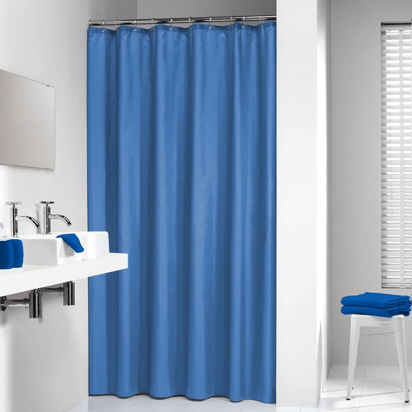 Sealskin Shower Curtain Madeira - 180x200 cm, Blue | Waterproof & Stylish Bathroom Accessory - Premium  from Home Treasures - Just £32.99! Shop now at Home Treasures