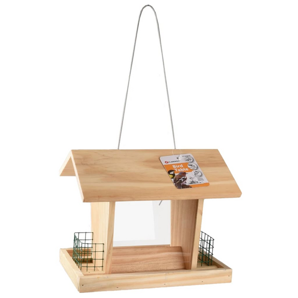 FLAMINGO Hanging Bird Feeder Silo Mado Natural - Durable Wood, Easy Hanging, Weatherproof Design - Premium  from Home Treasures - Just £27.99! Shop now at Home Treasures