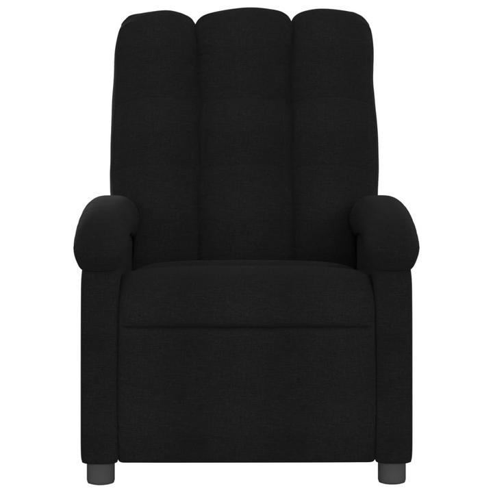 Massage Recliner Chair in Black Fabric - Premium  from Home Treasures - Just £203.99! Shop now at Home Treasures