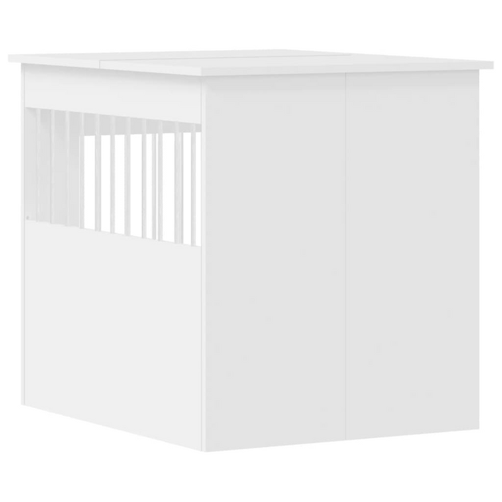 Dog Crate Furniture White 64.5x80x71 cm Engineered Wood - Premium  from Home Treasures - Just £98.99! Shop now at Home Treasures