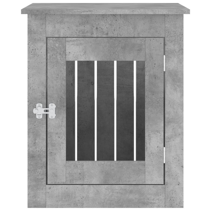 Dog Crate Furniture Concrete Grey 55x75x65 cm - Durable and Stylish - Premium  from Home Treasures - Just £93.99! Shop now at Home Treasures