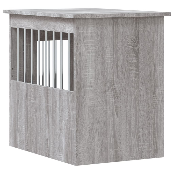 Sonoma Dog Crate in Grey - Stylish & Practical Pet Cage and End Table (45x62x59 cm, Engineered Wood) - Premium  from Home Treasures - Just £70.99! Shop now at Home Treasures