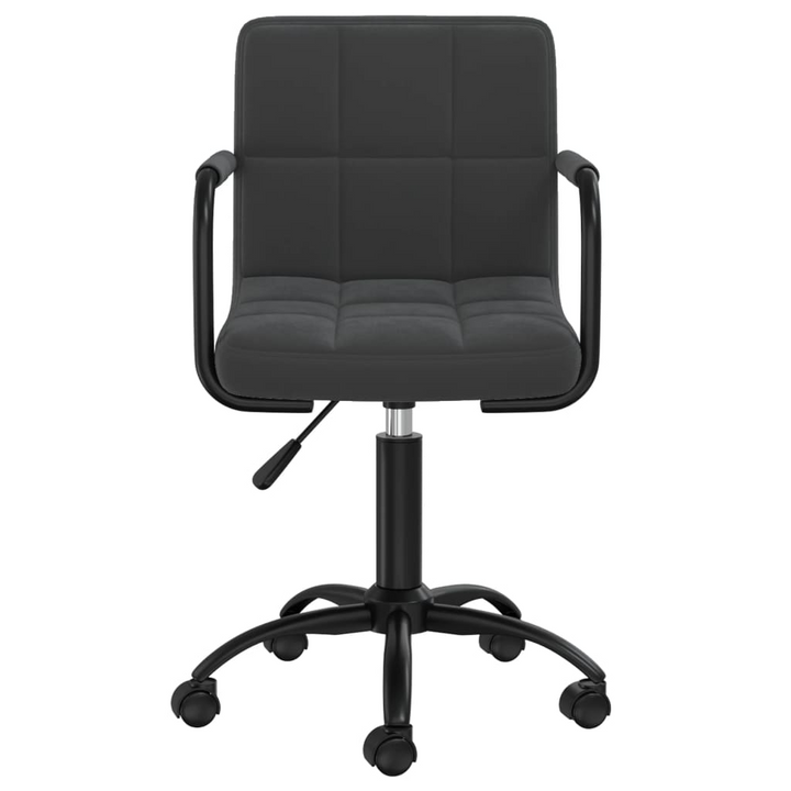 Luxurious Swivel Office Chair in Black Velvet - Stylish & Comfortable Seating - Premium  from Home Treasures - Just £85.99! Shop now at Home Treasures