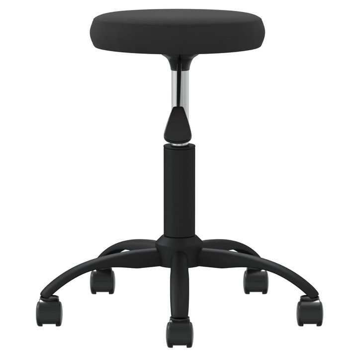 Black Velvet Office Swivel Chair - Adjustable, Comfortable & Stylish Seating for Your Home Office - Premium  from Home Treasures - Just £54.99! Shop now at Home Treasures