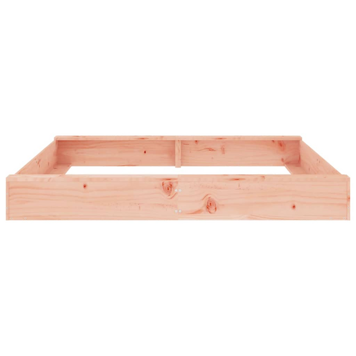 Square Sandbox with Seats, Douglas Solid Wood - Outdoor Sandpit for Creative Play - Premium  from Home Treasures - Just £109.99! Shop now at Home Treasures