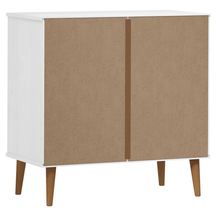 MOLDE Drawer Cabinet in White 80x40x80 cm | Solid Pine Wood Cabinet - Premium  from Home Treasures - Just £160.99! Shop now at Home Treasures